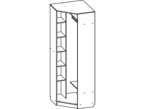 Шкаф угловой Город SV в Мирном - mirniy.mebelnovo.ru | фото