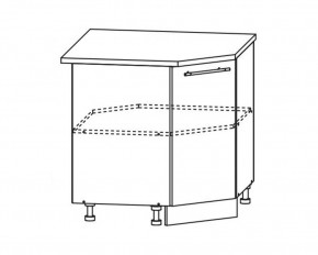 Скала СУ 850 шкаф нижний угловой в Мирном - mirniy.mebelnovo.ru | фото